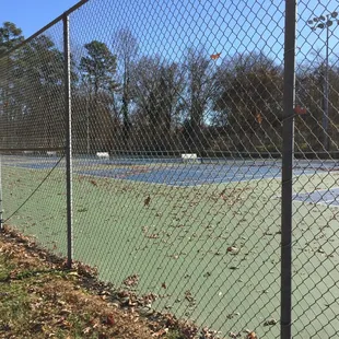 Tennis courts