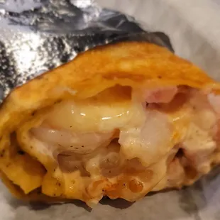 Chipotle shrimp wrap, no lettuce