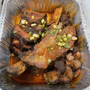 Beef Rib, it takes 20 minutes for this, but the sign tells you and it's only the Beef Rib...It's something like right out of The Flintstones