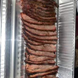 smoked sliced tri tip