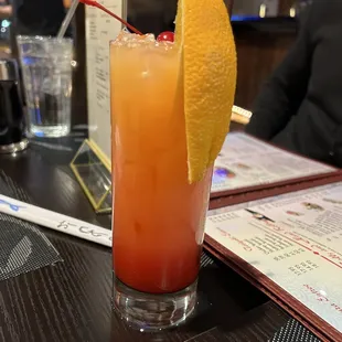 Tequila sunrise