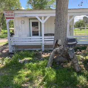 Check in at office, grab self guided tour info