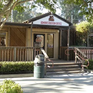 Admin offices and novelty store