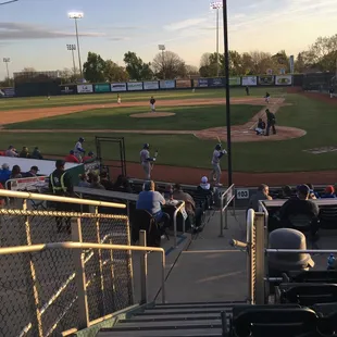 Baseball Field, Home Plate to Right Field