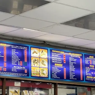 menus and prices