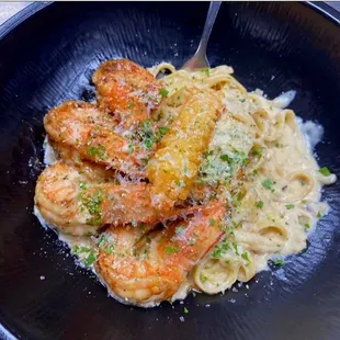 Shrimp Alfredo Pasta