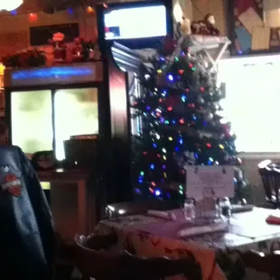 Set up for Christmas