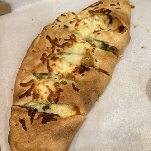 Chicken broccoli calzone - Large