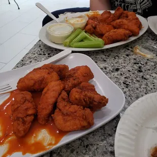 The best wings in the Boston area.