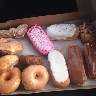 Thank you to Joan for customizing a donut for 3year old Margaret who had her heart set on a pink donut!