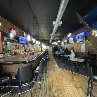 Inside the front door bar view.