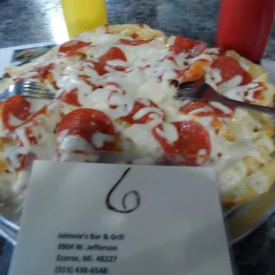 Already well known those marvelous Pizza Fries