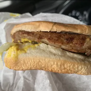 The infamous Dough Burger, adding flour to ground beef was a great way to stretch hamburger meat; what Elvis Presley ate as a child.