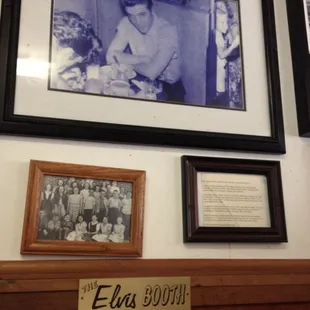 Elvis Presley ate his Dough Burger at this booth!