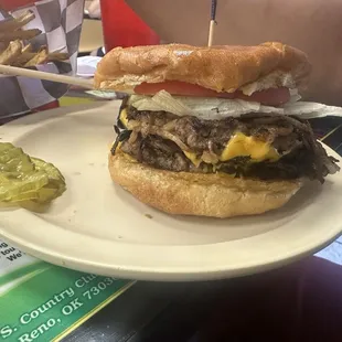Double burger