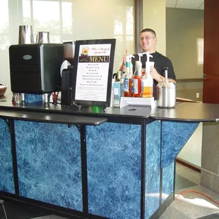 Book our Espresso Bar for your next event!