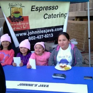 Baristas in training