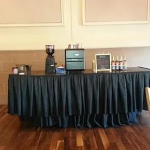 Johnnie's Java Espresso Cart setup