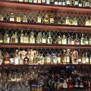 Liquor selection