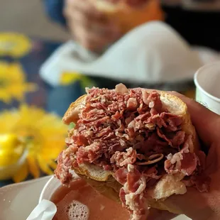 Hot Pastrami on French Roll