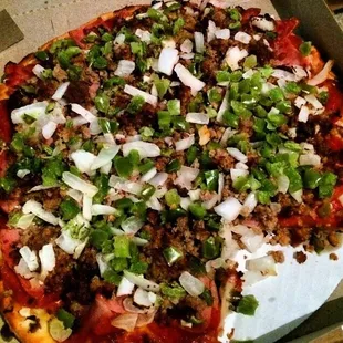 11" All The Way without mushrooms