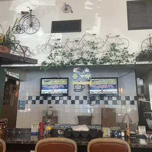 Bar area
