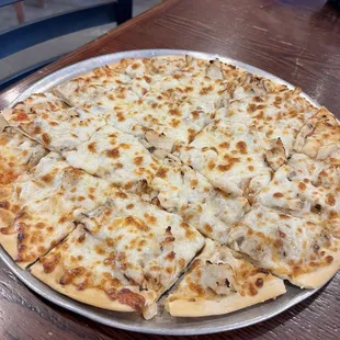 Saucy Sweet Chili pizza