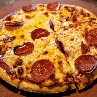 Pepperoni pizza