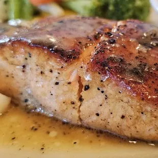 Grilled salmon