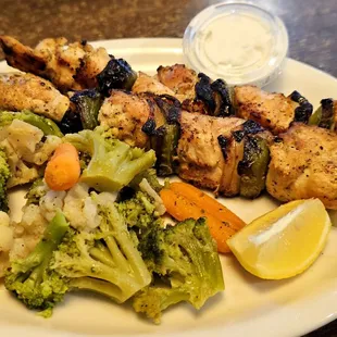 Chicken kebabs