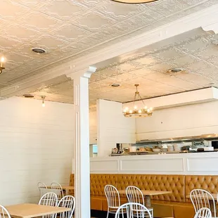 the dining area