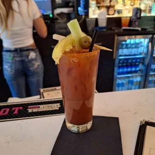 The bloody mary of course!
