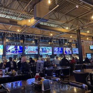 people sitting at the bar