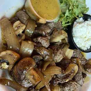 PH Steak Bites (- blue cheese +side of feta)