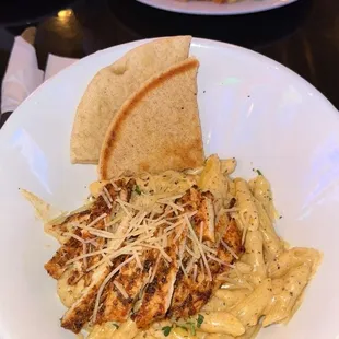 Blackened Chicken Alfredo