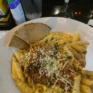 Blackened Chicken Alfredo