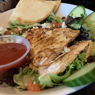 MI chicken cherry salad