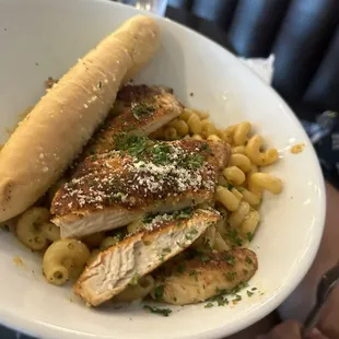 Blackened chicken Alfredo