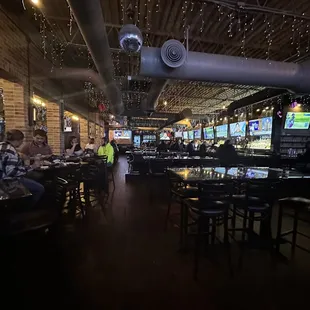 people sitting at tables