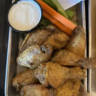 Wing jerk chicken