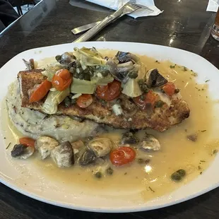 Chicken Piccata... very good