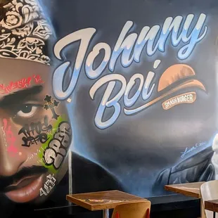 Artwork on the walls