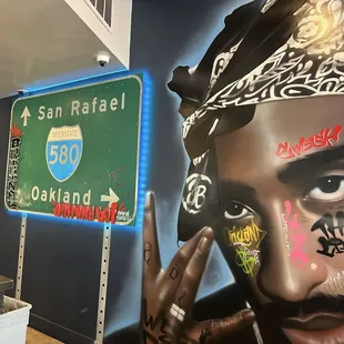 Some of the murals.