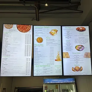 Full menu