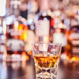 Johnny B&apos;s features 70+ rye whiskey, scotch &amp; bourbon selections!