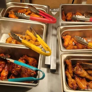 A sample of their great buffet