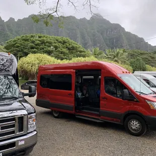 New van.  BIG RED Beast