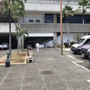 View from drivers point of view. Bag B