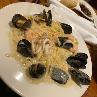 Seafood Fettuccine