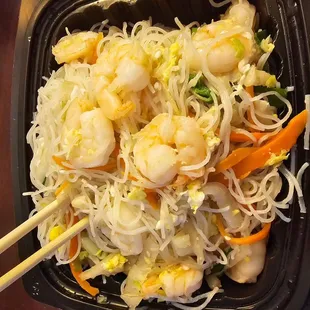 78a. Chow Mei Fun with shrimp. #yum #ReviewsByRL
